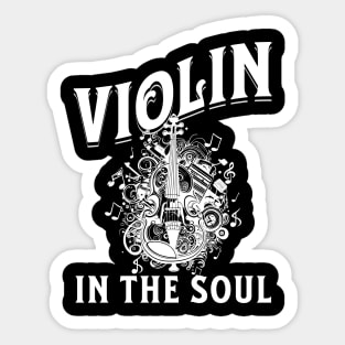 Violin in the Soul Sticker